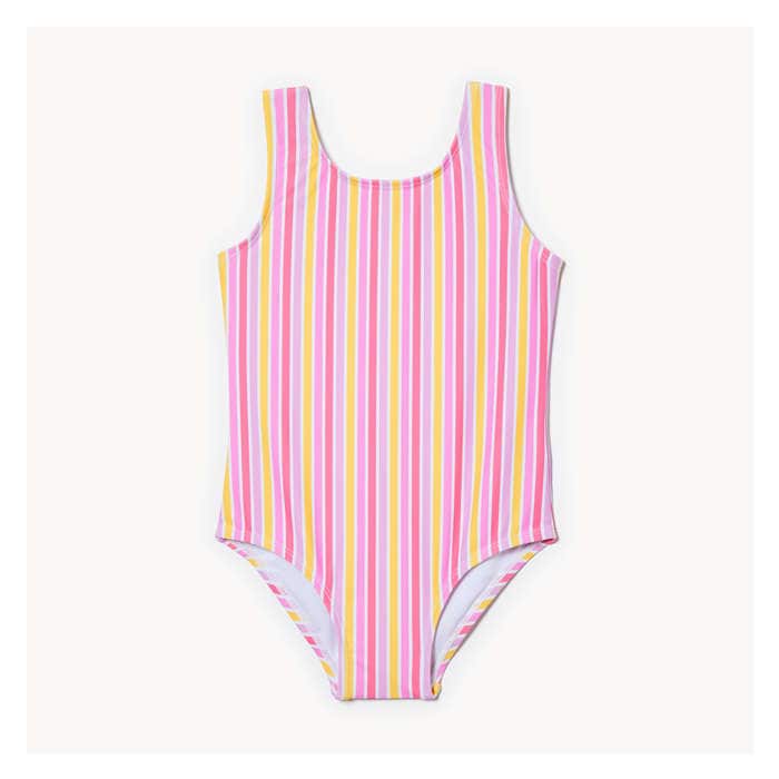 Toddler Girls' Printed Swimsuit